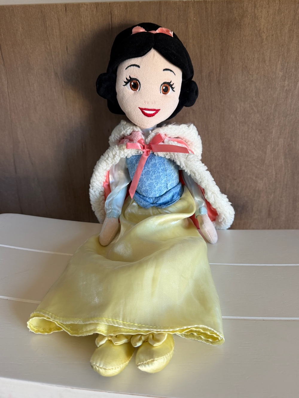 Disney Store Snow White Winter Soft Plush Toy Doll